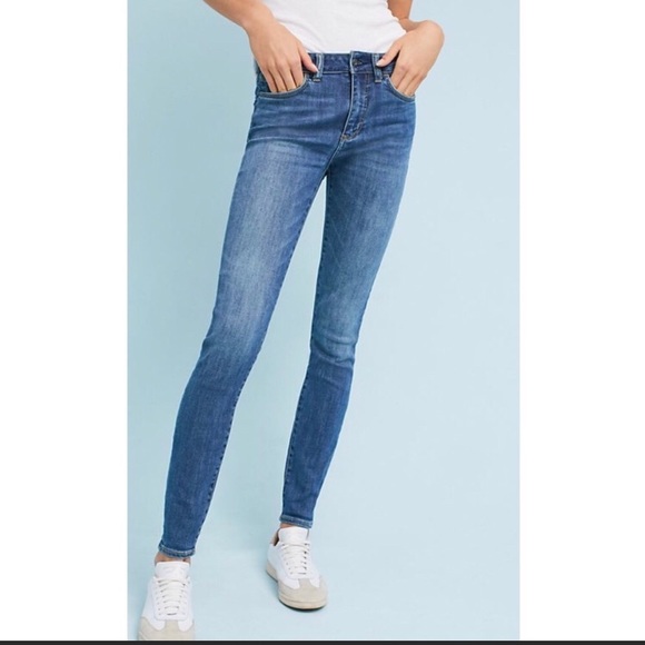 Anthropologie Denim - Pilcro High-Rise Ankle Denim Leggings-Petite